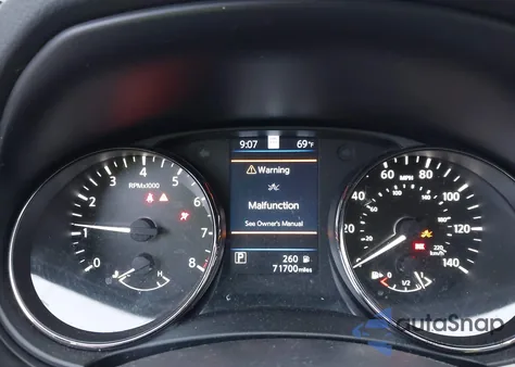 2021 Nissan Rogue Sport Sl Fwd Xtronic Cvt from USA, damaged, VIN JN1BJ1CV9MW301438